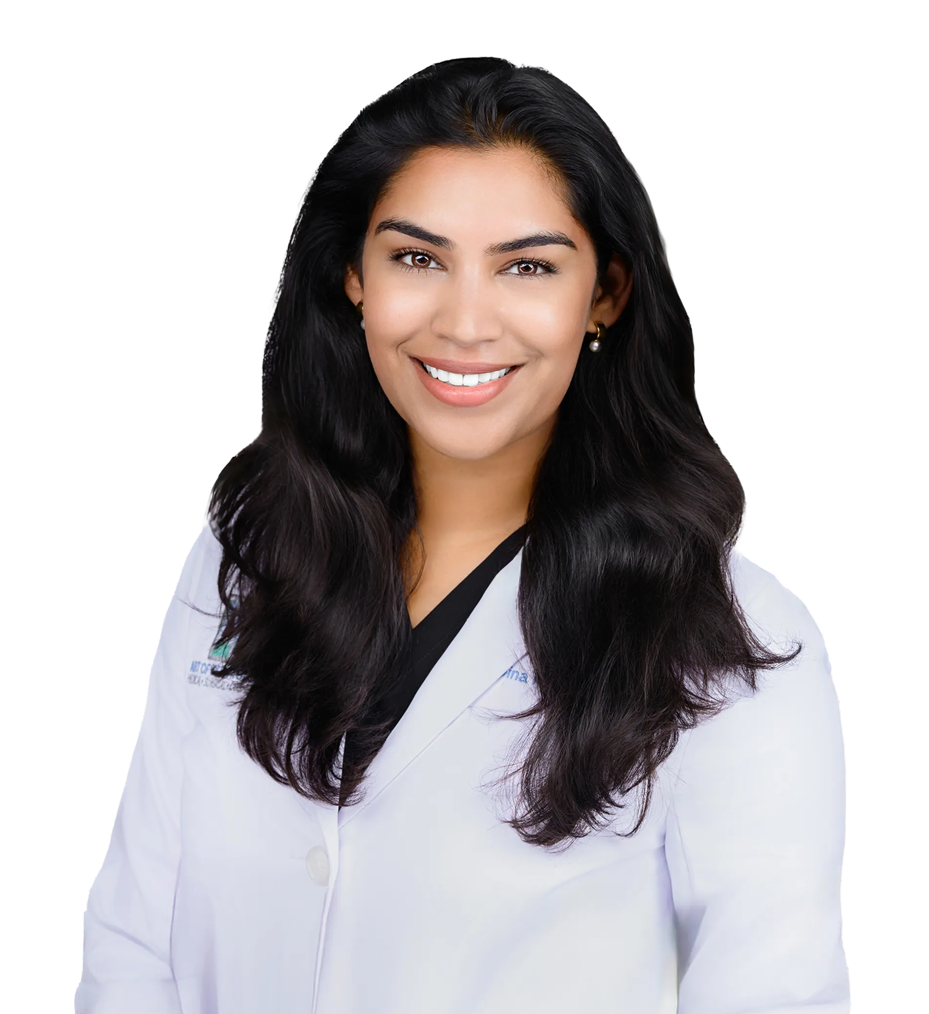 Silhouette of a dermatologist or medical professional, representing expert skin care and dermatology services.