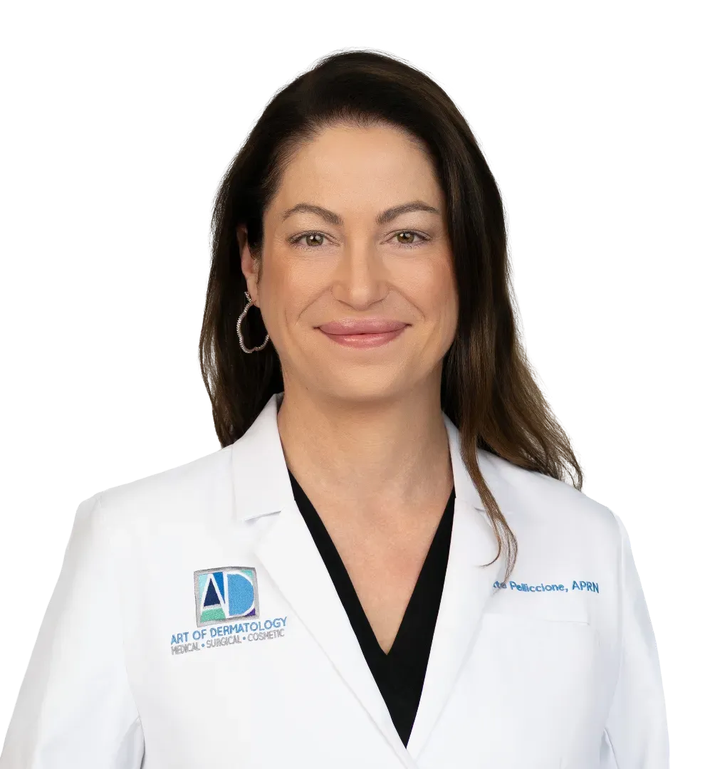 Silhouette of a dermatologist or medical professional, representing expert skin care and dermatology services.