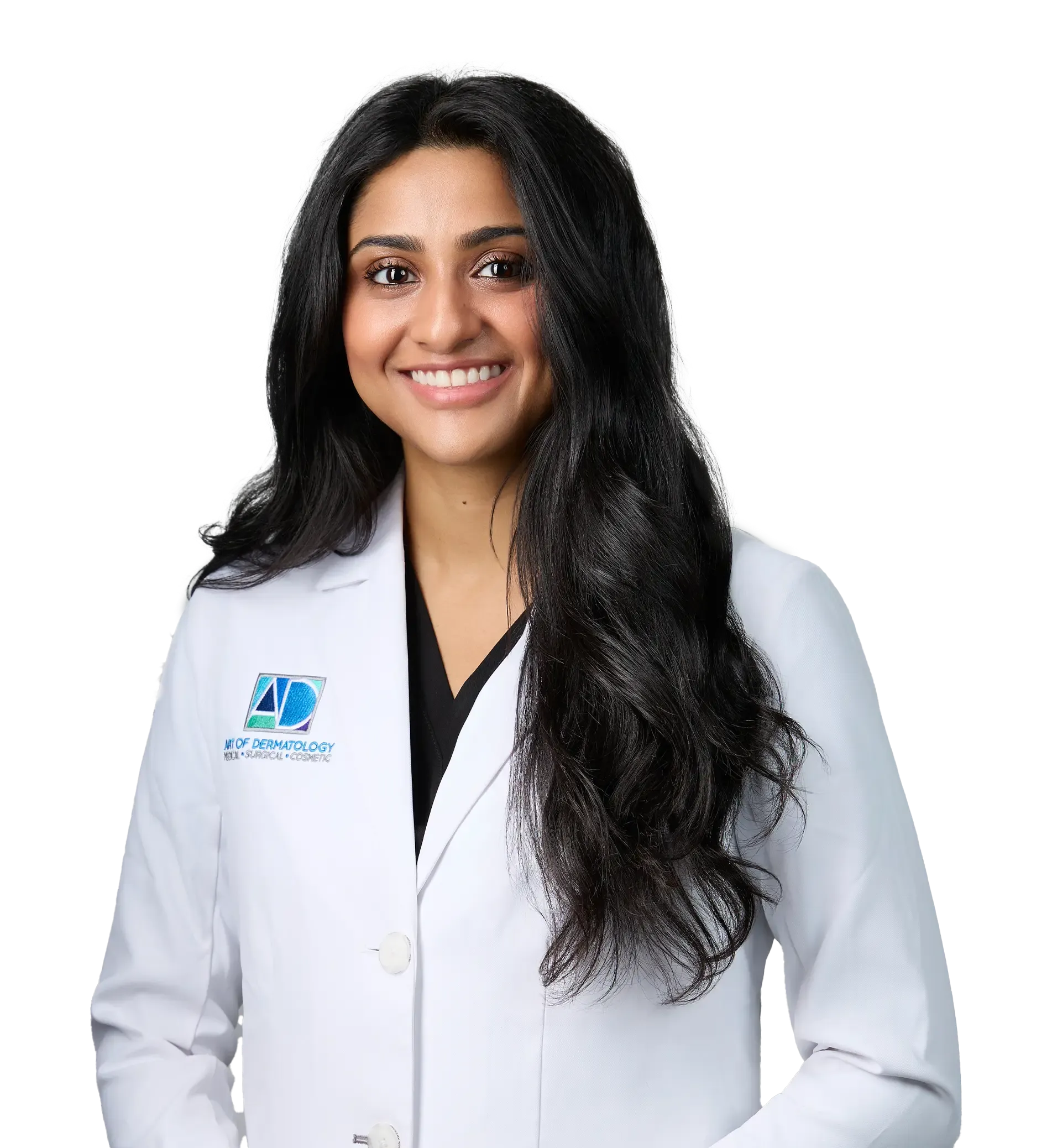 Professional portrait of Pari Patel, Nurse Practitioner at Art of Dermatology.