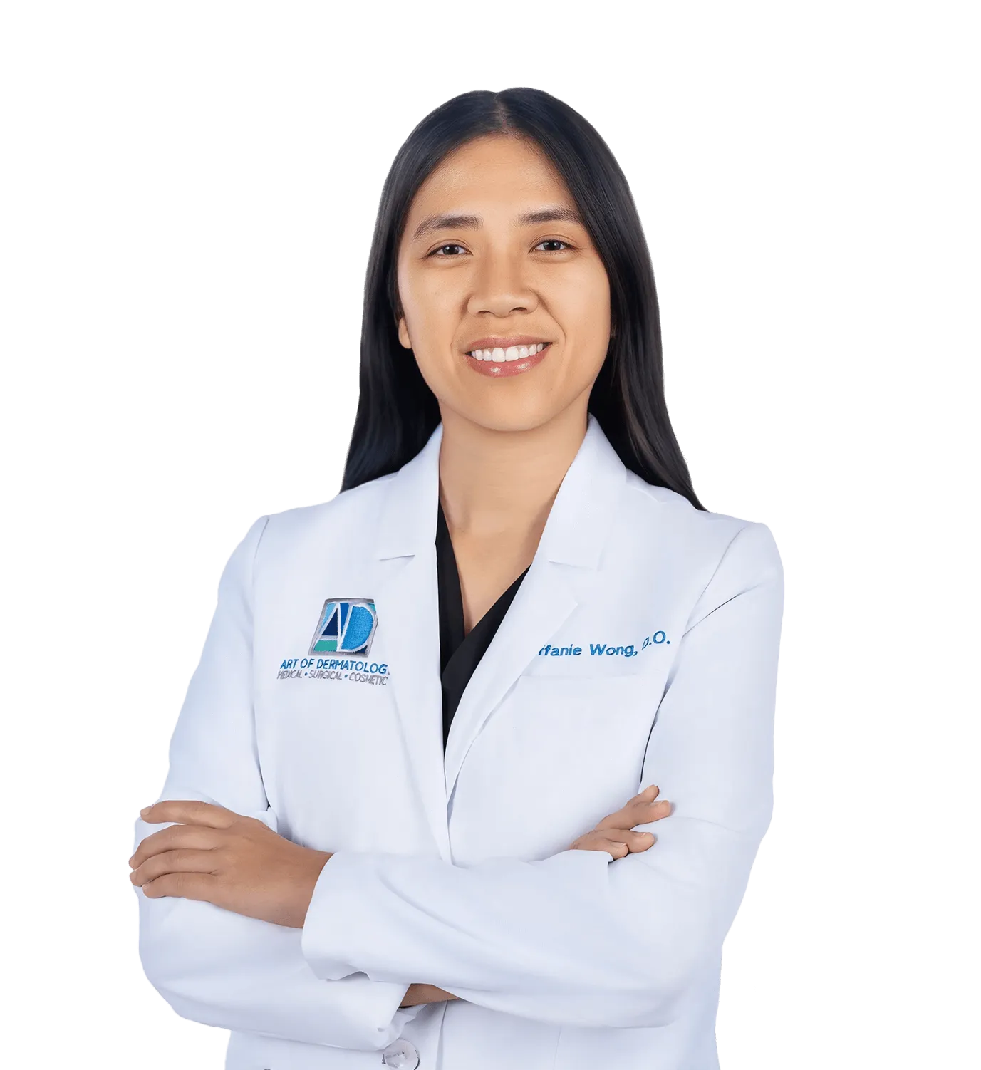 Silhouette of a dermatologist or medical professional, representing expert skin care and dermatology services.